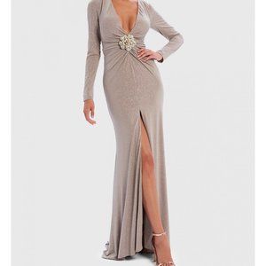 Evening designer gown